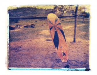 surfboard + fence surfboard + fence
