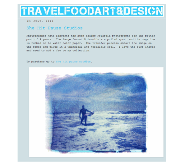 Travel Food Art & Design